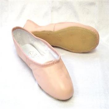1052 Ballet in leather rubber full sole (sewn)
